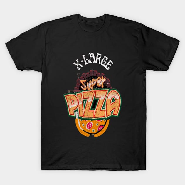 Extra large Pizza T-Shirt by MckinleyArt